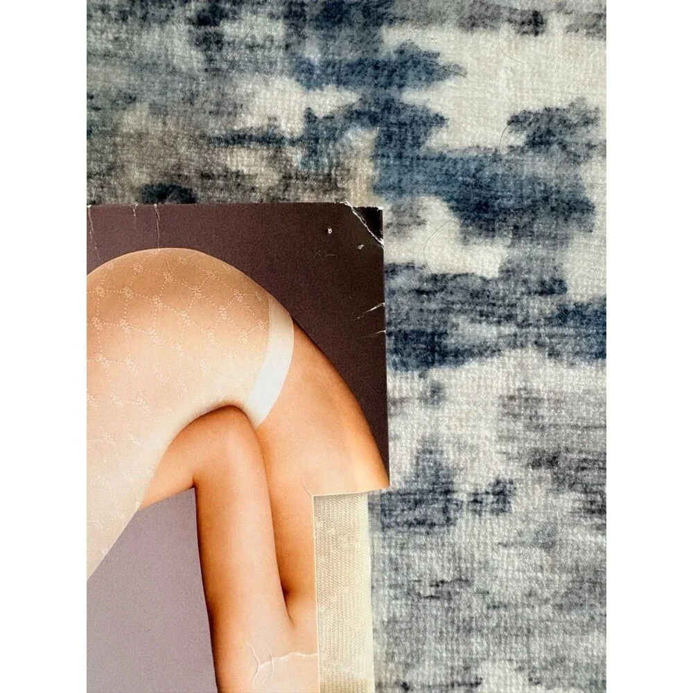 NWT Falke Champagne Printed Dot Tights Size M 20 Denier Luxury Made In Germany